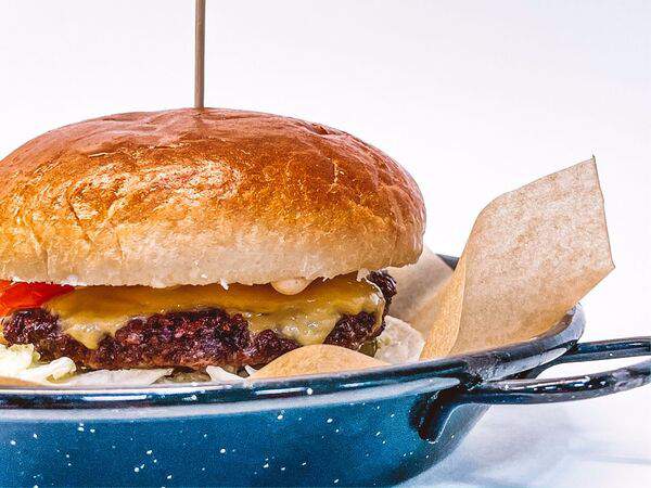 Учительская - Бургер из мраморной говядины