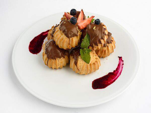 Кофейня 8512 - Профитроли с лимонным крем-чизом