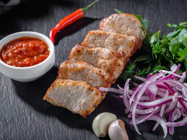 Новорижская застава - Шашлык из телячьей мякоти