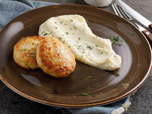 Охота на енота - Щучьи котлеты с пюре из цветной капусты