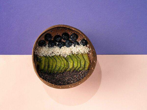 Miska bowls & folks - Смузи-боул черника-кокос