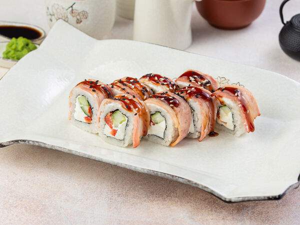 Суши Club - Запечённый ролл Бекон хот