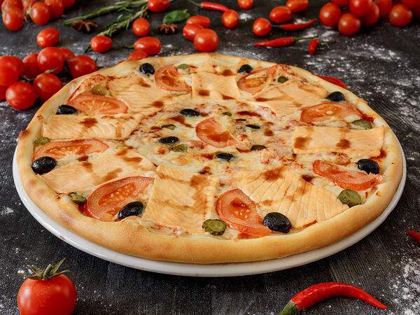 Аквасуши - Пицца с лососем