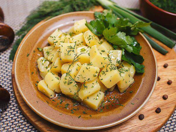 Две хижины - Картофель отварной