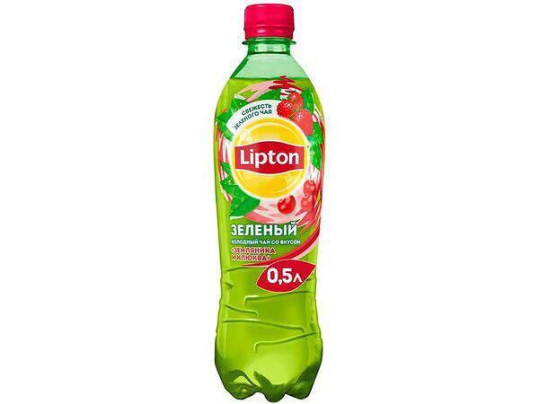 Double Burger - Lipton Земляника-клюква