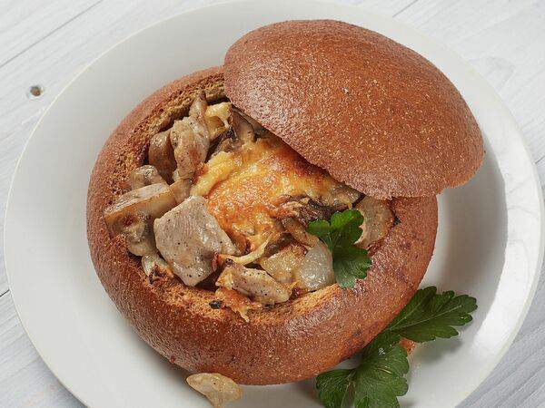 Галушка - Свинина в хлебе