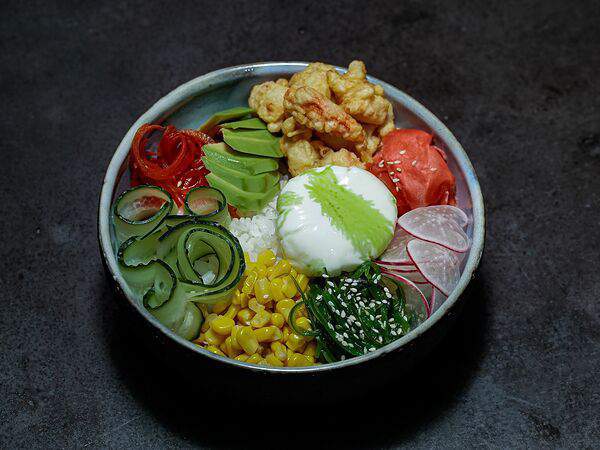 Дом печати - Поке с креветкой