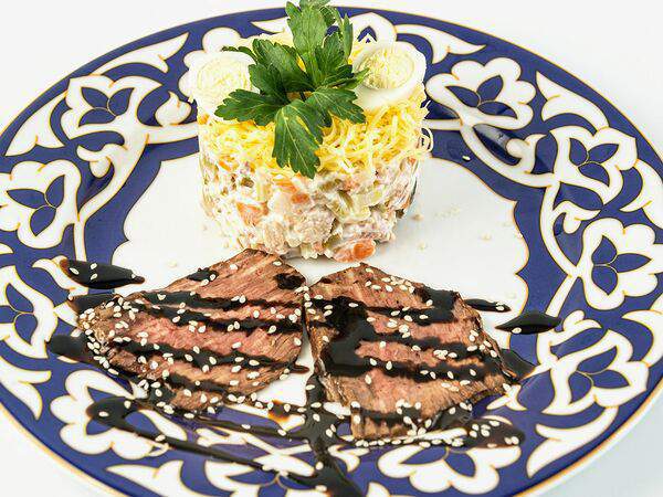 Чайхона - Салат Оливье с ростбифом