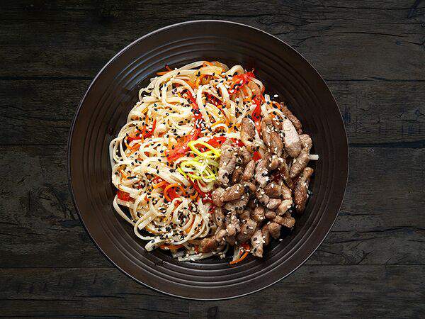 Kinza House - Удон со свининой