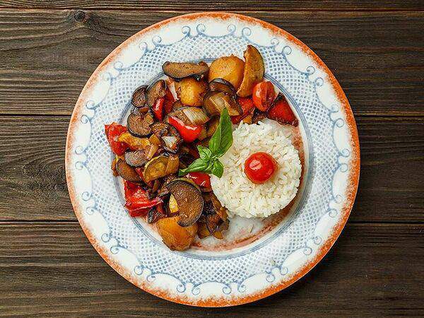 Чучвара, мангал и печи - Соте из овощей по-тбилисски