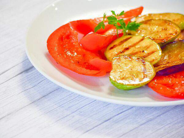 Лайвер - Овощи гриль