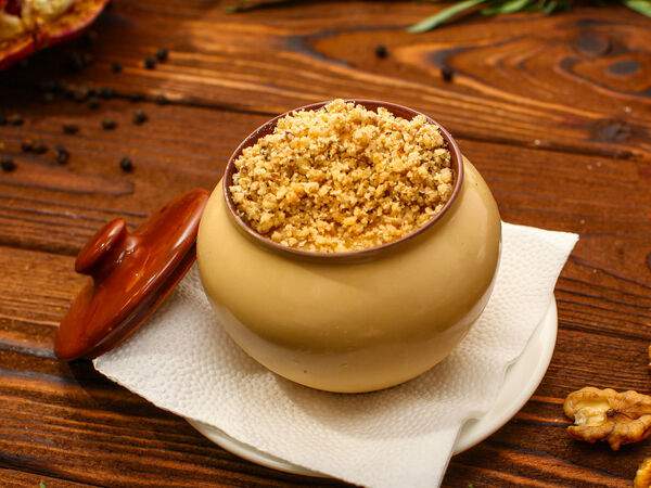 Рача - Мацони с мёдом и грецким орехом