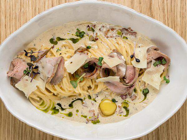 Milovita - Карбонара с утиной грудкой