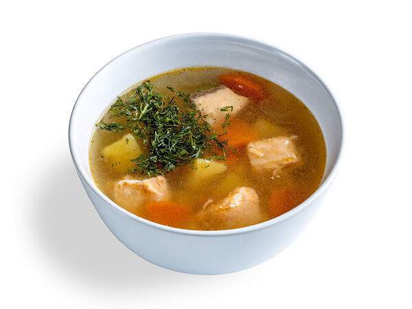 Ред-Буфет - Уха с семгой