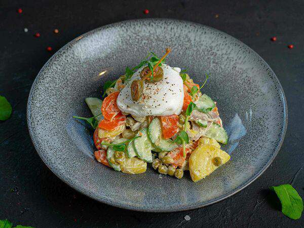 Macarena - Оливье с говяжьим языком