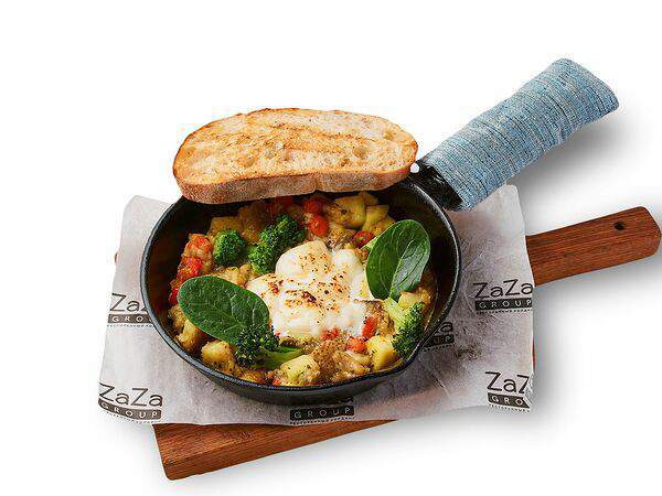 Portofino - Овощи из печи с моцареллой и страчателлой