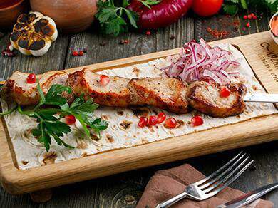 Казан Мангал Kazan Mangal - Шашлык из свинины