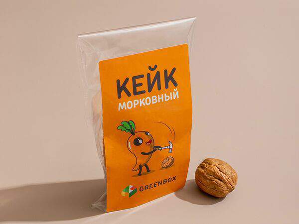 Greenbox - Морковный кейк с орехами