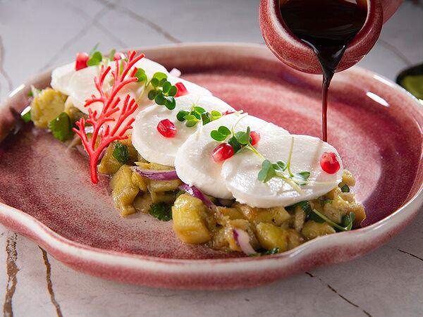 Джентльмены удачи - Молодой сыр с печеным баклажаном