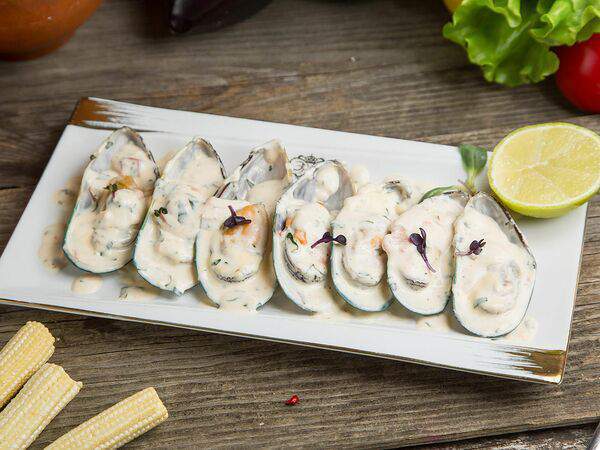 Nar & Sharab - Мидии в сливочном соусе