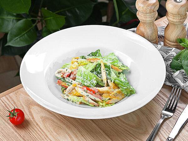 Перчини - С копчёным цыплёнком и персиком