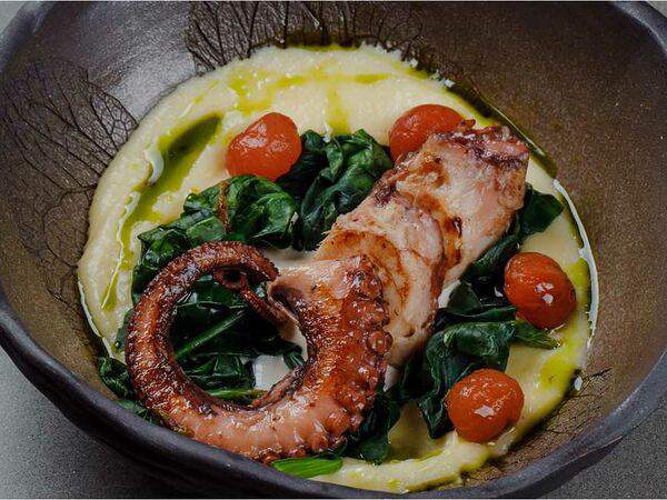 Gray Goose cafe - Осьминог