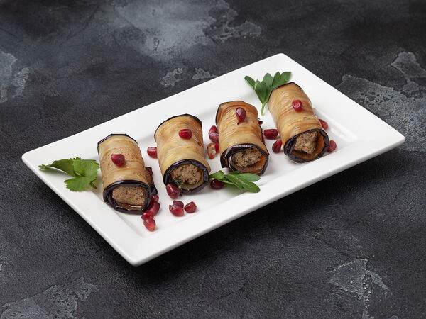 ЛамадJO - Рулетики из баклажанов с орехами