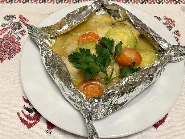 Корчма Гоголь - Окунь в фольге