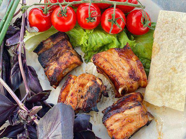 Мангал - Рёбра свиные