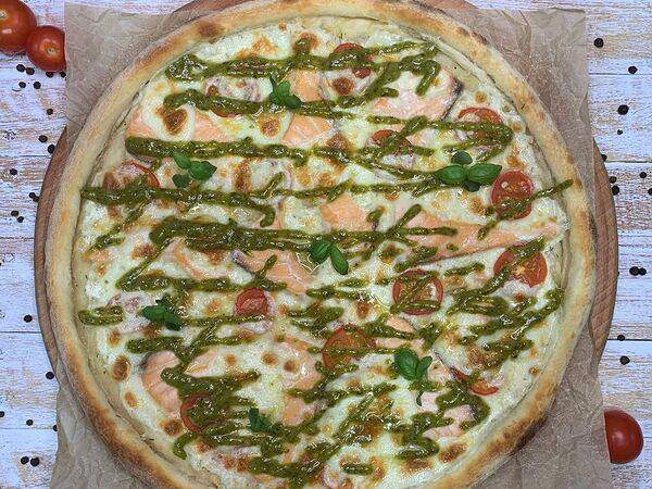 Сушильная - Песто-Лосось