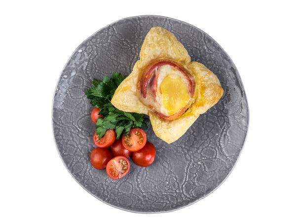 Coupe - Тарт с беконом и яйцом