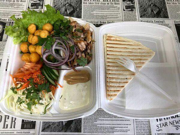 Дёнер-кебаб - Шаверма в тарелке