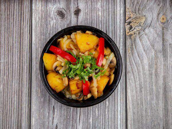 Хинкальная - Картофель с грибами