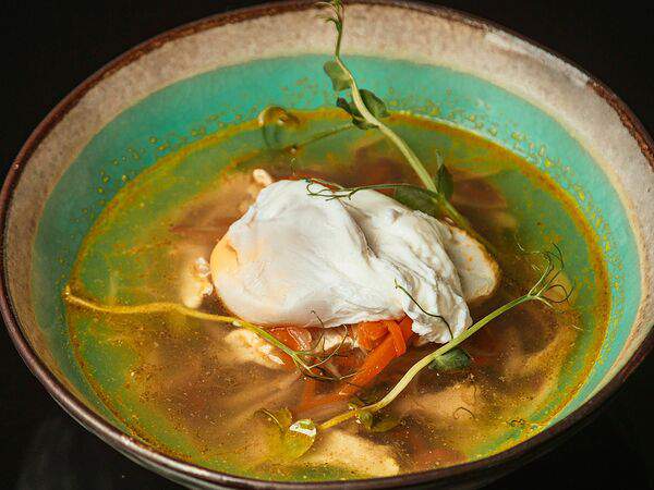 Первый - Бульон куриный