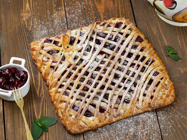 Пышка Малышка - Пирог с вишней