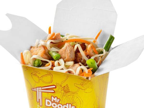 Mr Doodls - Вок Сливочный с лососем