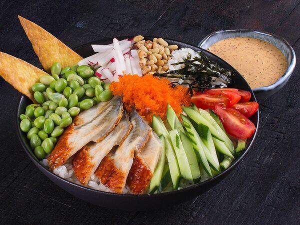 Харакири - Поке с угрем