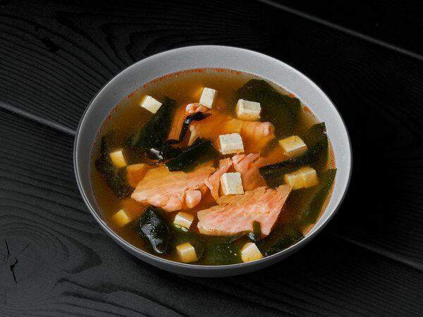 Харакири - Мисосиру лосось