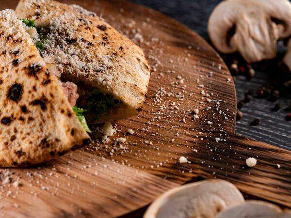 Mr. Fox - Панини с грибами и беконом