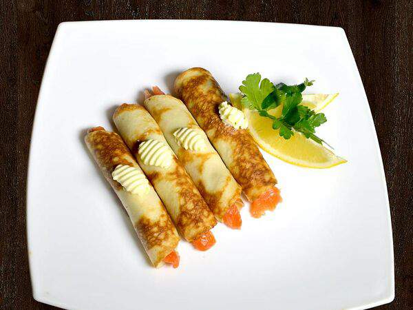 Трактиръ - Блины с сёмгой