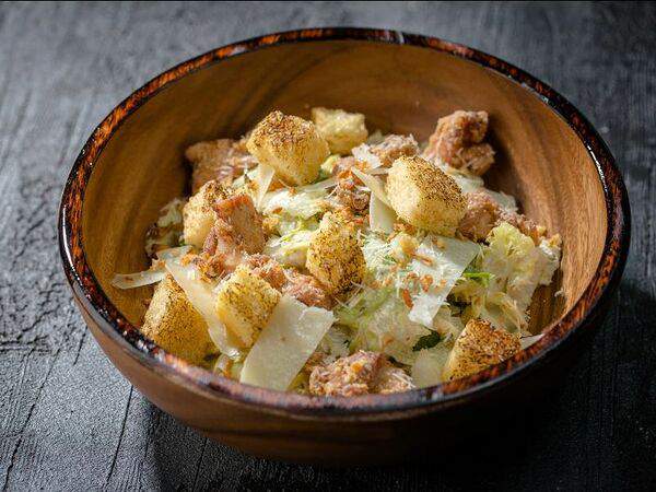 Fish Point - Цезарь с хрустящим цыпленком