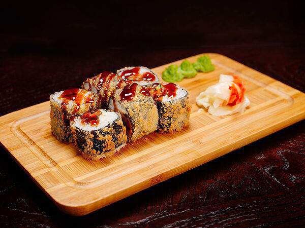 Гастро-бар Hearts - Темпурный ролл Сансей