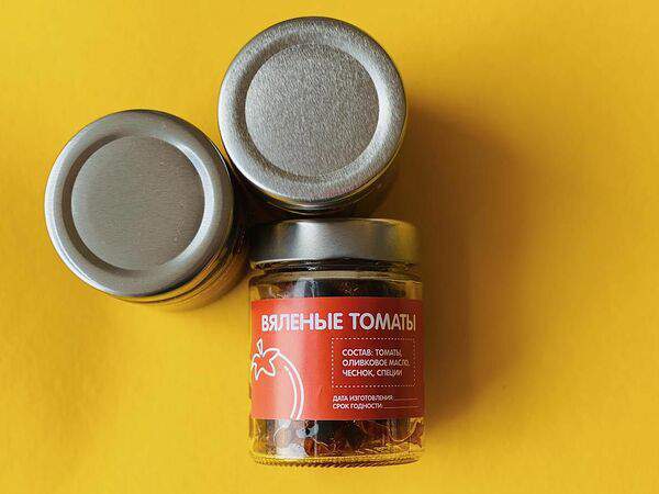 Яйцо - Вяленые помидоры