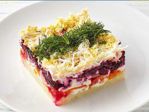 Пироговый Дворик - Салат Сельдь под шубой