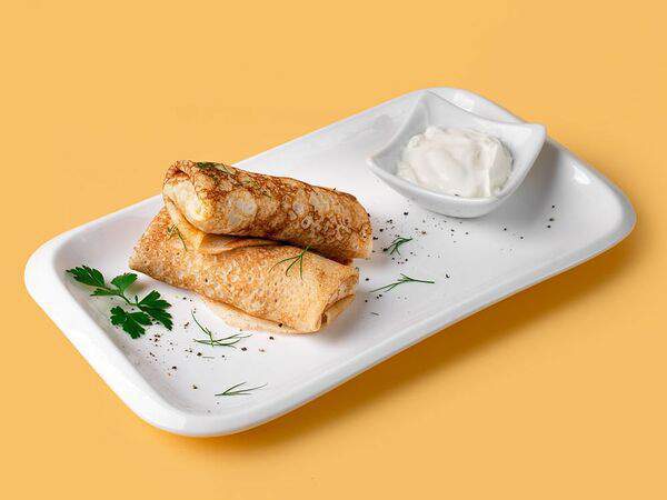 Ирис - Блинчики с фаршем из свинины и говядины