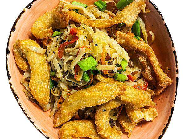 Домашний Шеф в Сытном Базаре - Удон с курицей