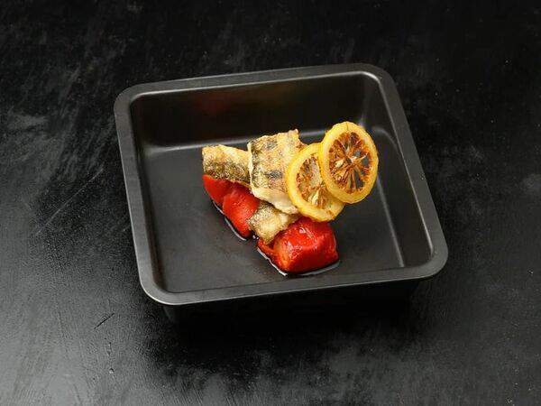 By mama - Судак с печёным перцем