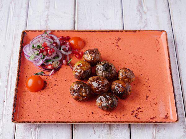 Кафе Хачапуридзе - Молодой картофель на мангале