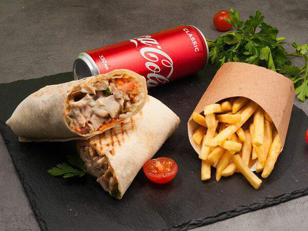 Шаурма рядом - Комбо №1 с Coca-cola