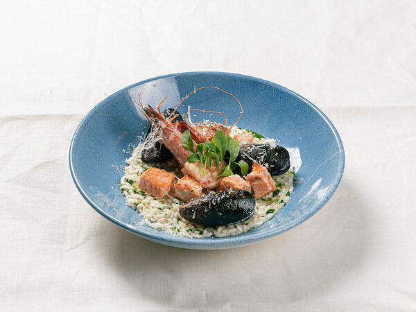 Aura Verdant Restaurant - Ризотто с морепродуктами